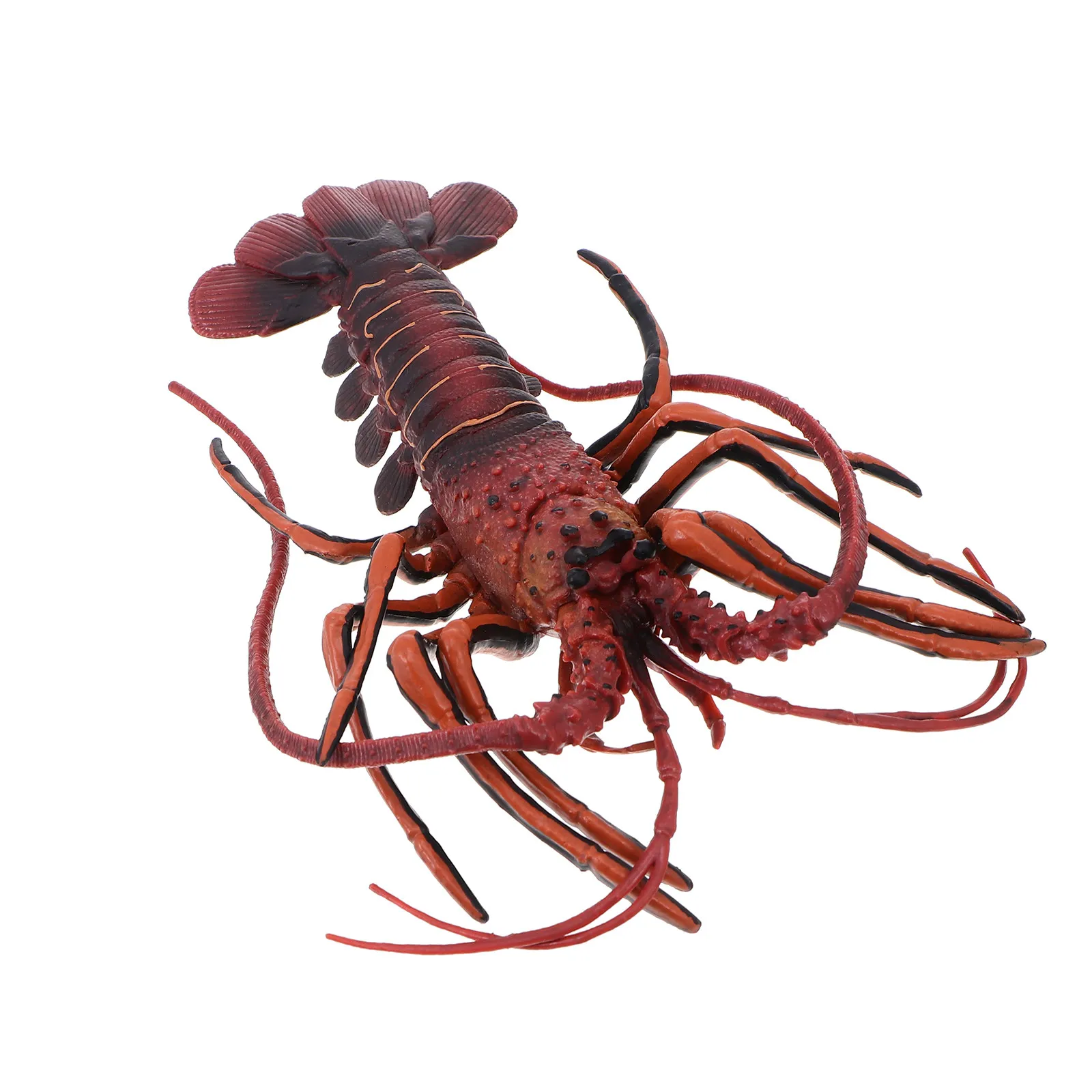 Lobster Figure Toys for Kids Nolitoy Simulation Model Plastic Play Lobsters Hand Held Realistic Small Fake Prop