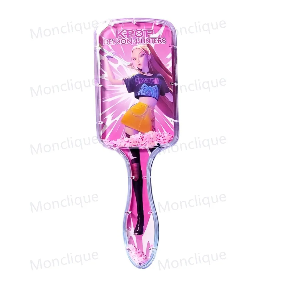 New KPop Comb Rumi Peripheral Series Fashion Cushion Massage Comb Cartoon Anime Student Comb Birthday Gift image 3
