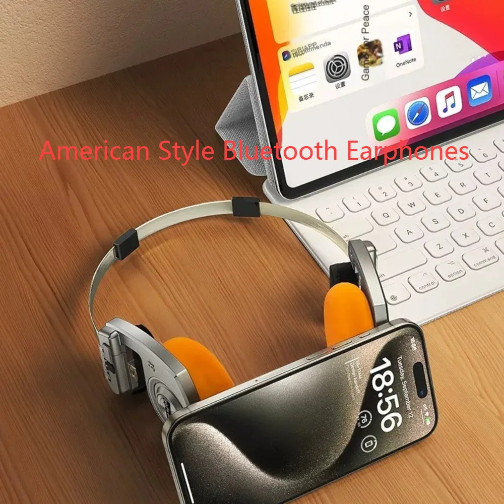 

American Style Bluetooth 5.3 Earphones With Open Design, Compact And Portable, Waterproof For Daily Use, And Support For Calls