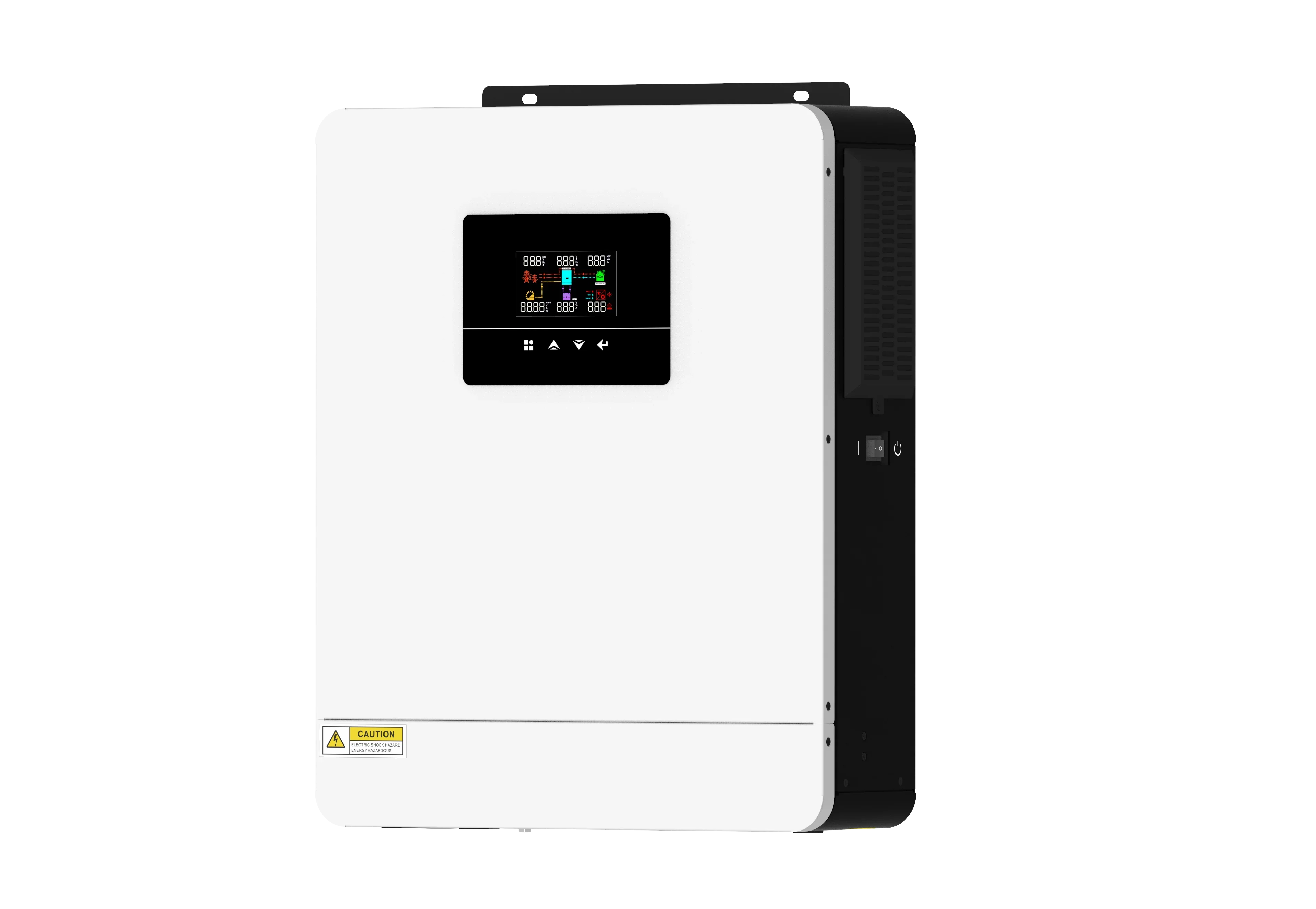 4-6KW  Solar Off-Grid Inverter LED Display Single Phase AC Output 60Hz Frequency Lithium Battery