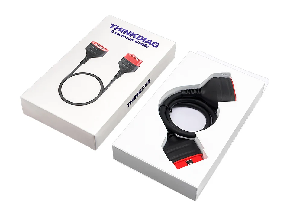Thinkdiag Obd2 موصل ذكر إلى أنثى 16 دبوس تمديد محول كابل أدوات التشخيص #6