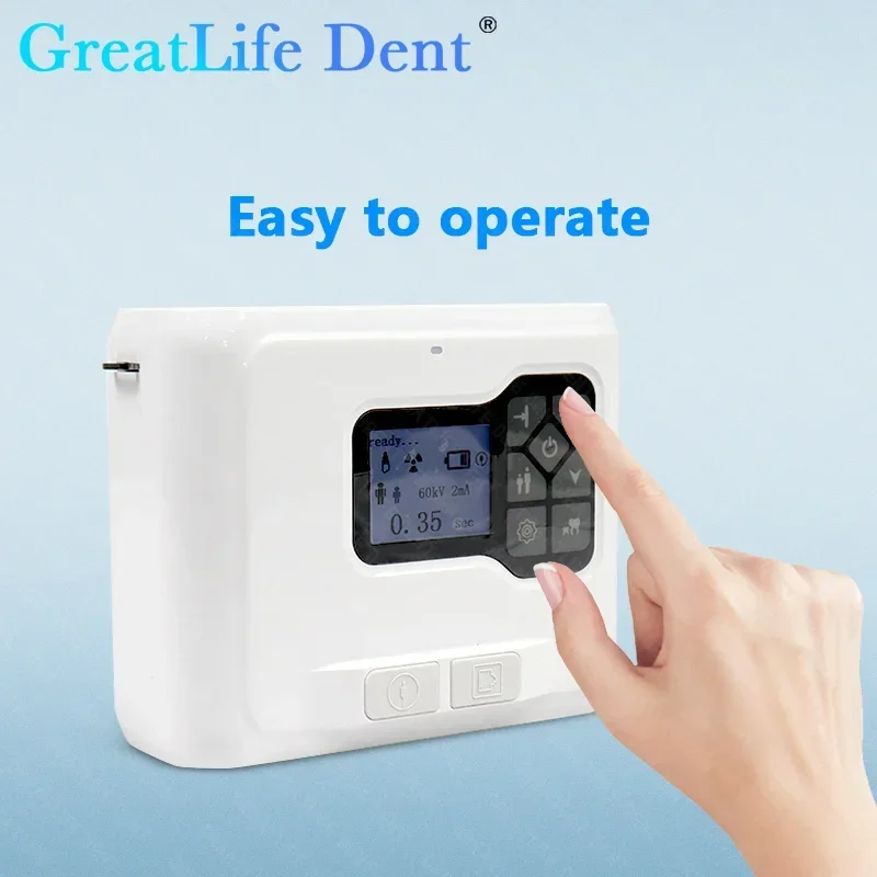 Greatlife Dental Digital X-Ray With Sensor Portable Dental Machine X Ray Sensor Positioner Rx Unit For Dentist Ship From Mexico