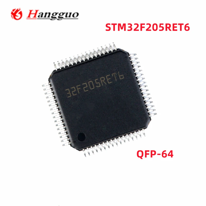 

5Pcs/Lot Original STM32F205RET6 STM32F205 QFP-64 IC Chip