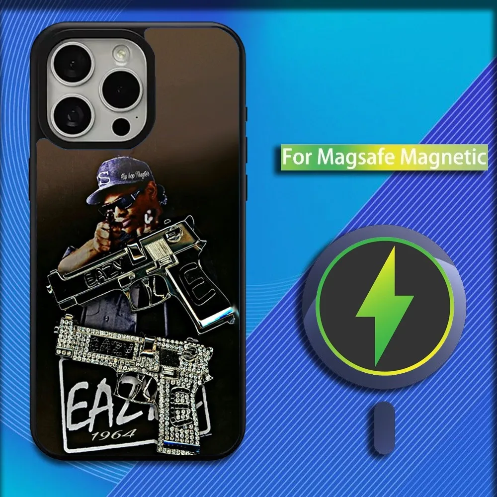 Rapper E-Eazy E Phone Case For iPhone 16,15,14,13,12,11,Plus,Pro,Max,Mini Magsafe Magnetic Wireless Charging