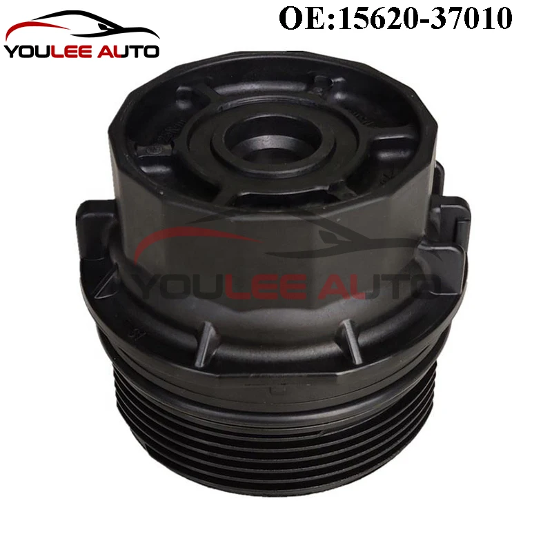 New 15620-37010 1562037010 Oil Filter Housing Cap Assembly For Toyota Corolla Matrix Prius V CT200h 1.8L Auto Parts