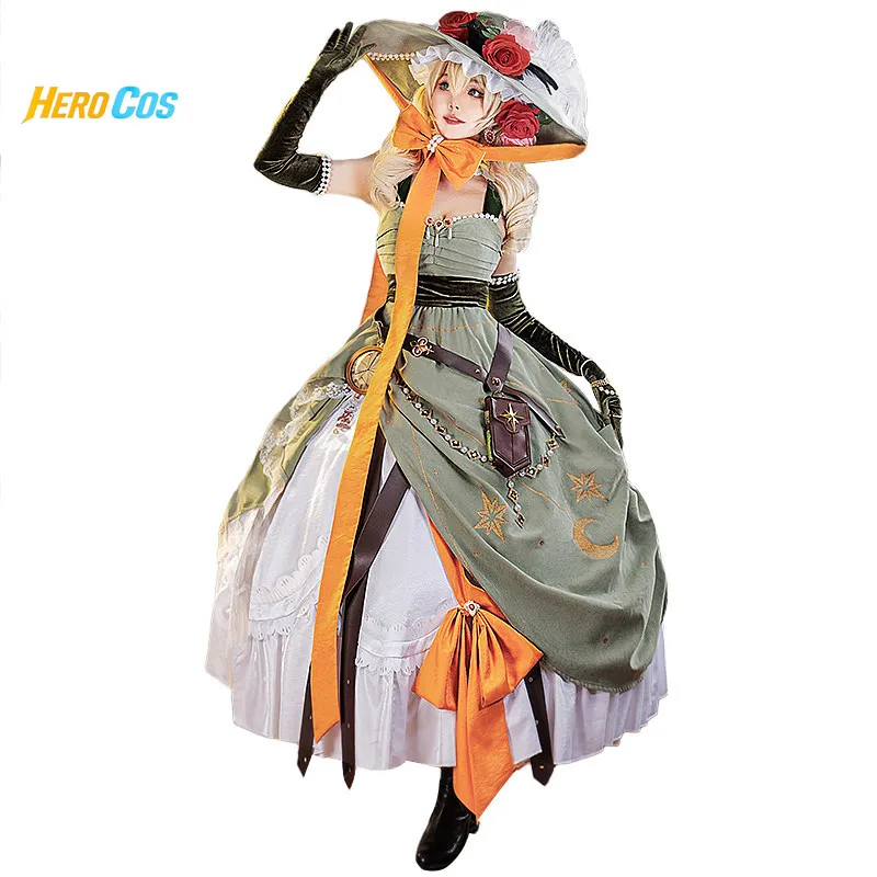 Game Reverse:1999 Sotheby Cosplay Costume  Lolita Dress Princess Dress For Hallowmas Christmas Role Play Women HERO Cos view 5