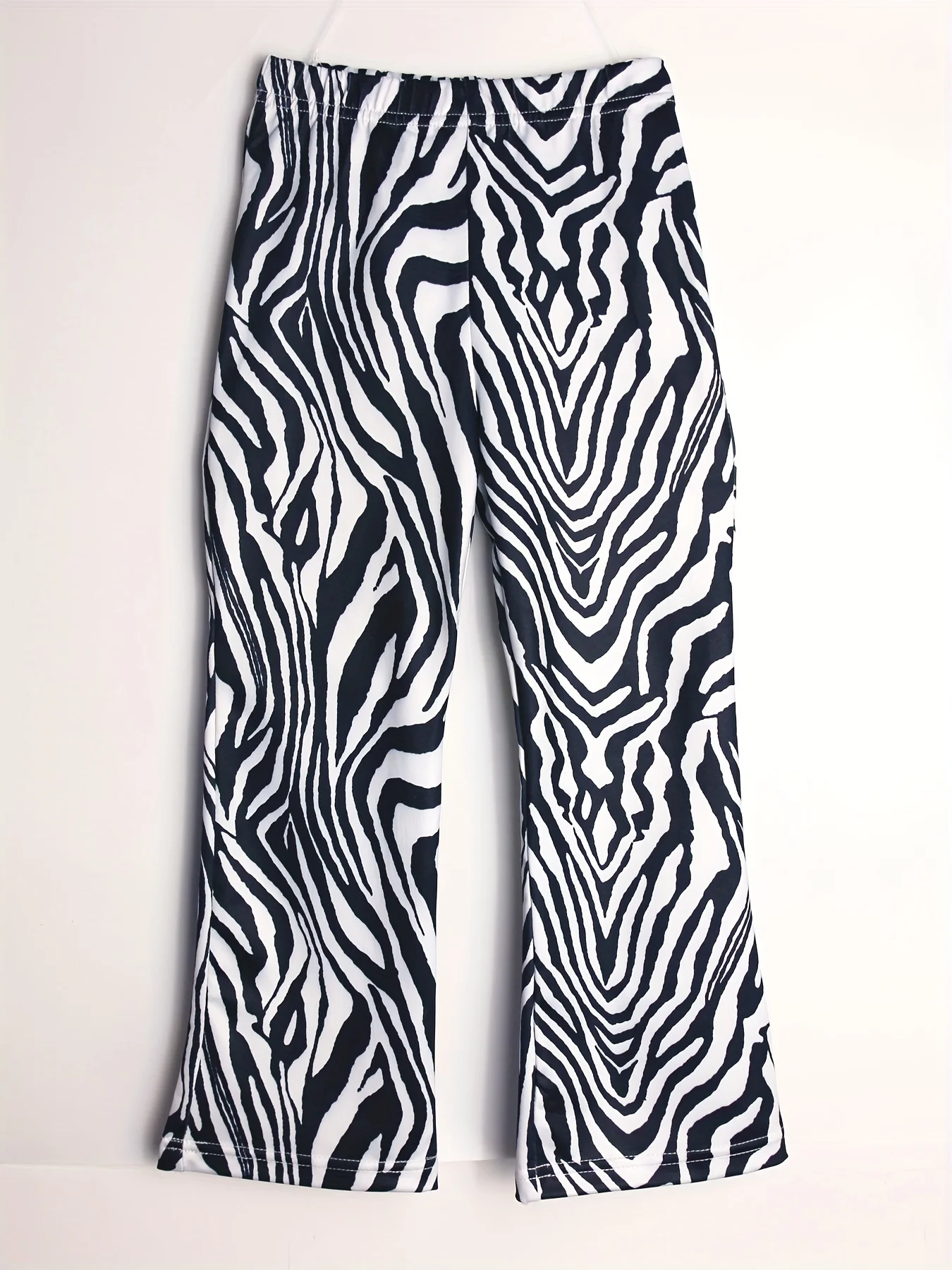 Girls Casual Flare Pants Outdoor Gift Spring Summer Fall Creative Pants Print Yoga Pants