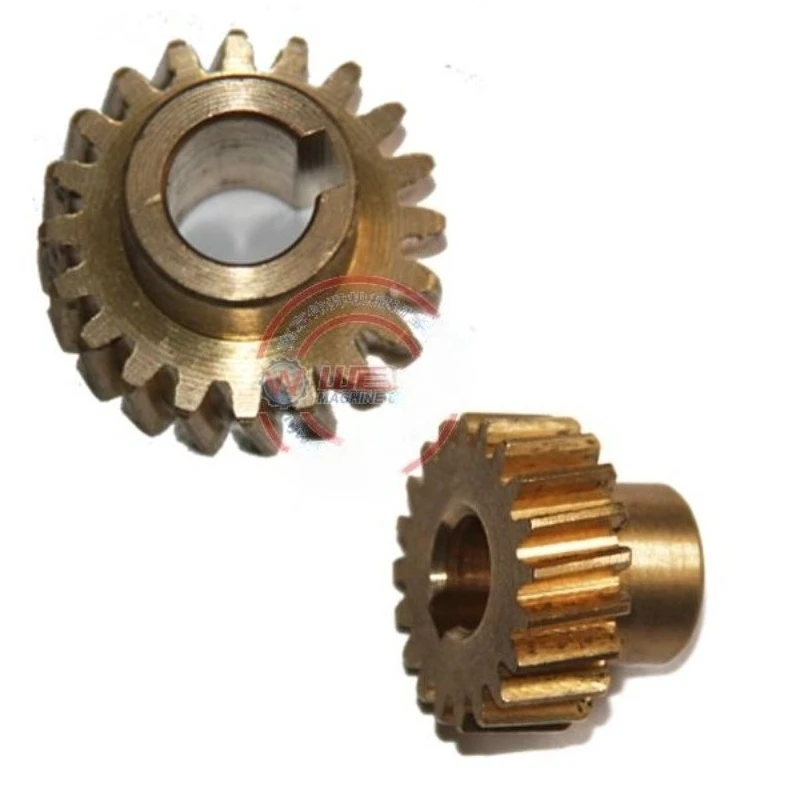Helical Gear WMD16 20 30V/VA Brushed Motor Copper Gears Milling Machine Parts