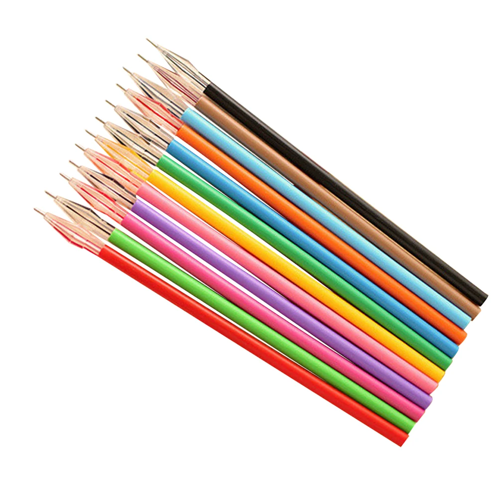

50 Pcs Pencils Bulk Color Refills Gel Pens for Coloring Extra Replacements Ink Smooth Neutral Colored