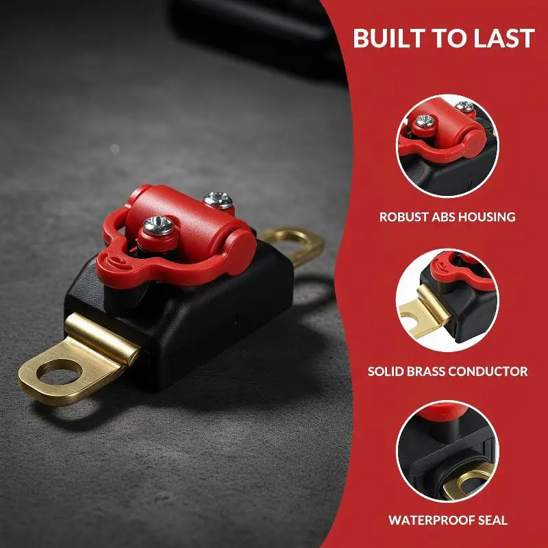 12V Motorcycle Battery Power-Off Switch Waterproof Power-Off Protection Controll