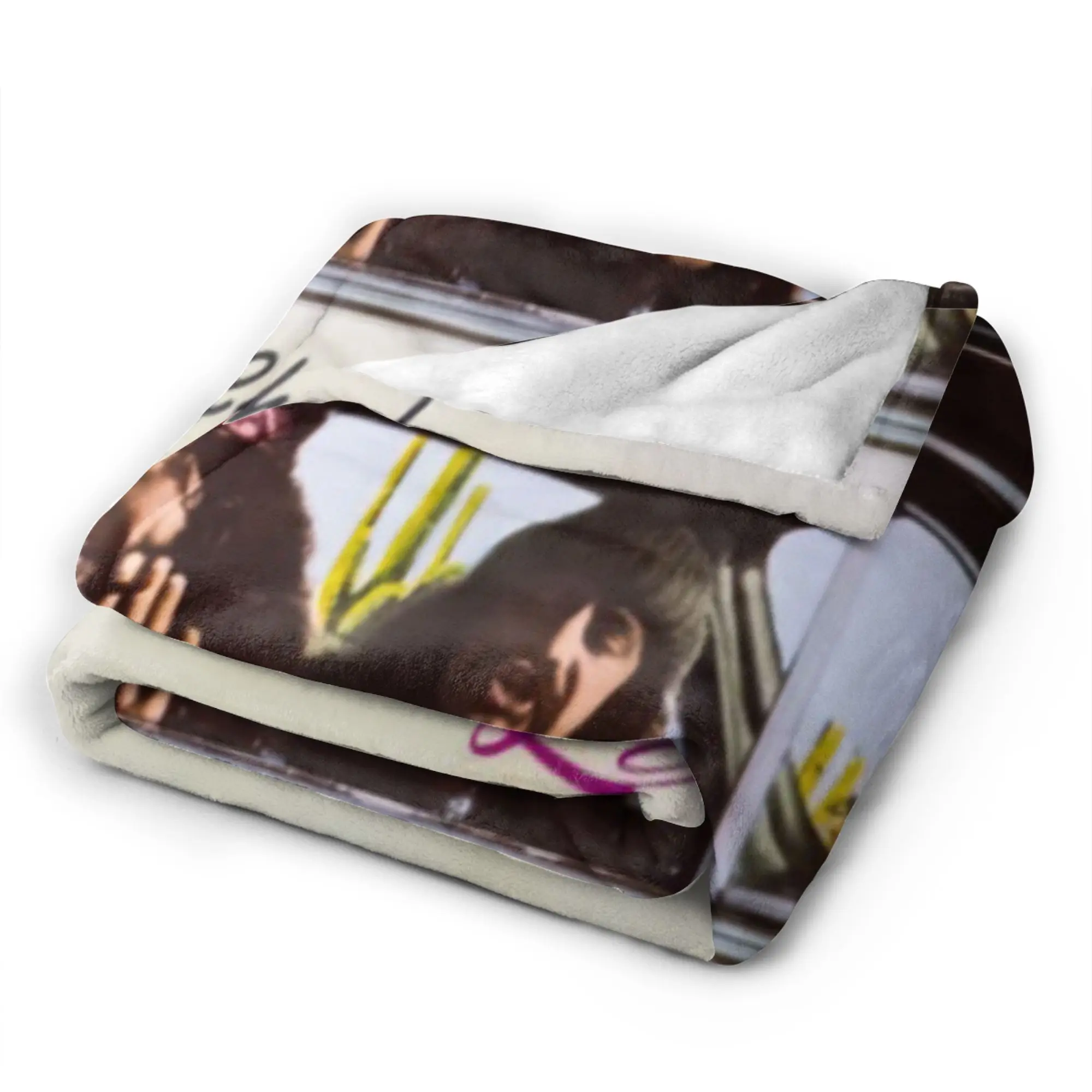 بطانية دافئة ناعمة نزهة روبن أريلانو الهاتف الأسود 2 الفراش يلقي الفانيلا المفرش لغرفة المعيشة غطاء سرير أريكة جمالية #5