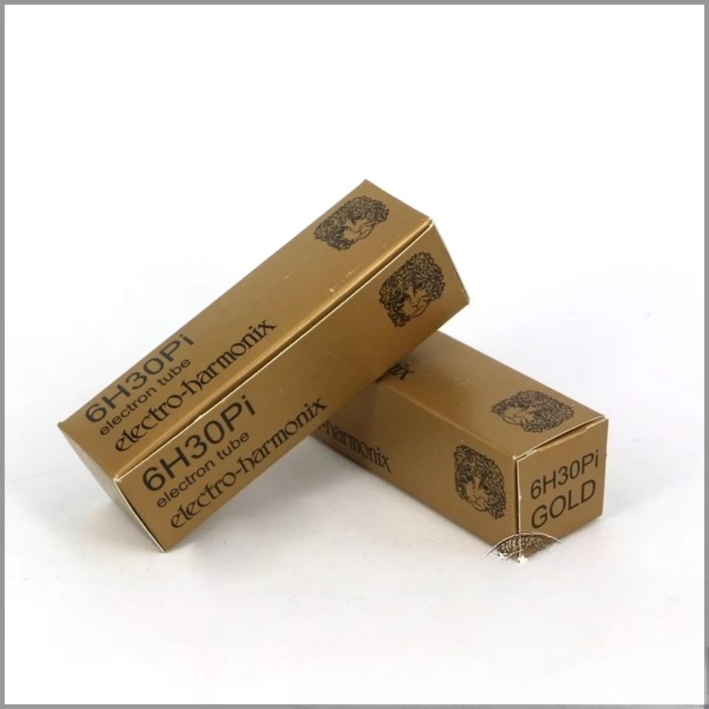 El Pin dorado del tubo de vacío EH 6H30PI 6H30 reemplaza 6N6 para el amplificador electrónico de audio HIFI