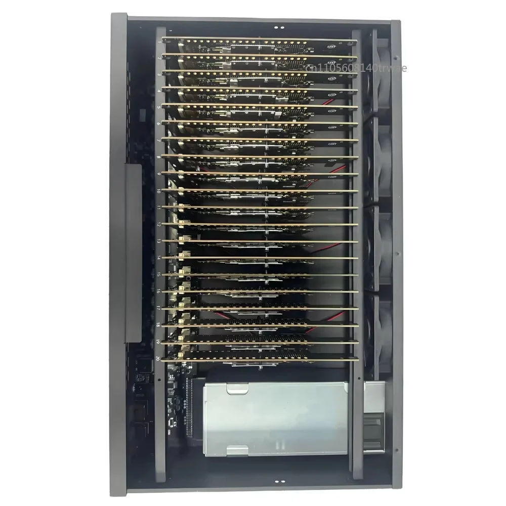 Factory Wholesales Asicbiz High-efficiency S8 Chassis API Automated Script Click Farm Box 64GB RAM 64MB ROM Mainboard 3-Year