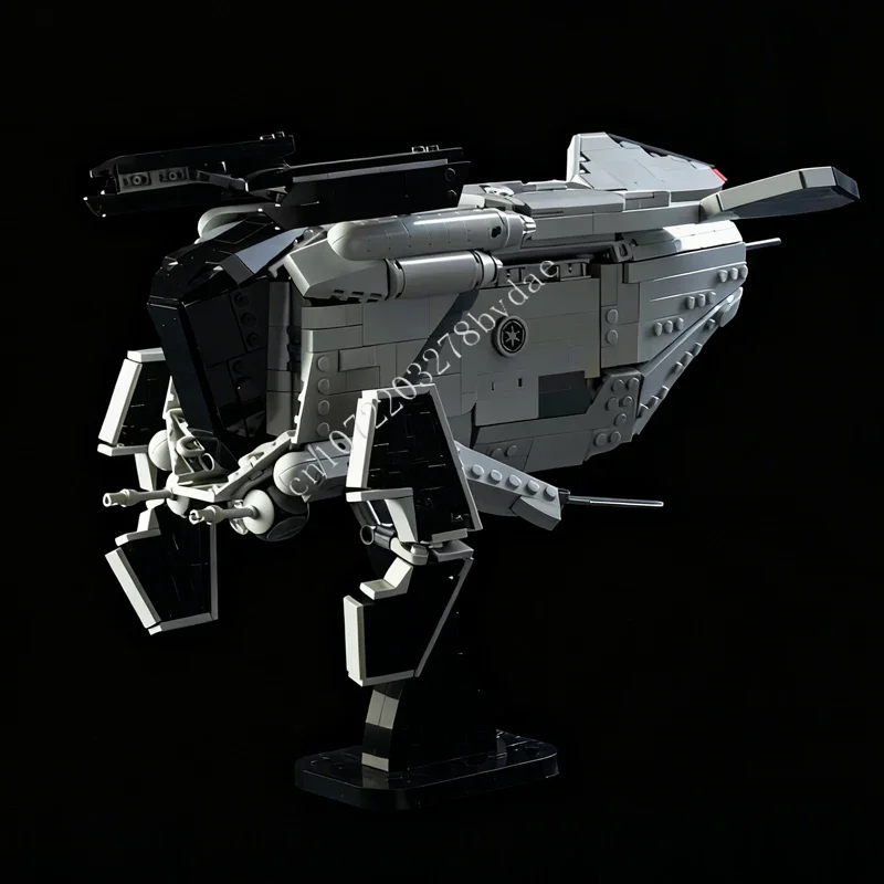 1732PCS LAAT le Patrol Transport Space War Military MOC SpaceShip Battle Model Building Block Architecture DIY Education ToyGift