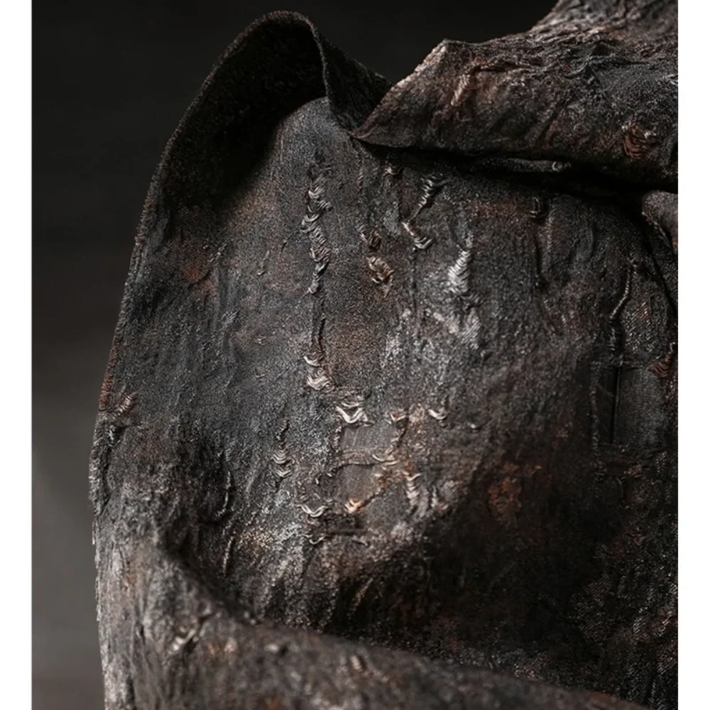 

Broken Hollow Jacquard Fabric for Creative Clothing Design Apparel Diy Sewing Fabrics By The Meter Cloth Wholesale Material