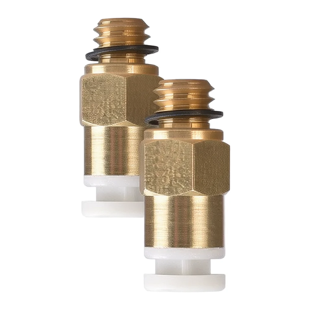 Air Hose Adapter Brass Quick Connector For High-performance Applications Solid Brass Construction Push-in Design