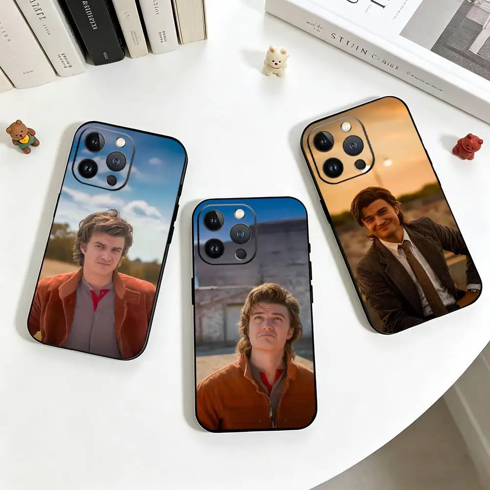 

1PC J-Joe Keery Phone Case Silicone Soft For IPhone 17 16 15 14 13 12 11 X XR Plus Pro Max Plus