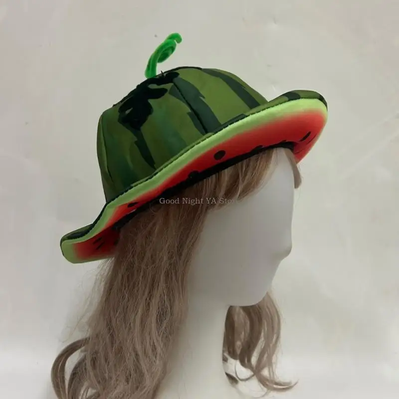 Watermelon Hat Lovely Fruit Theme Headgear Halloween Cosplay Accessories