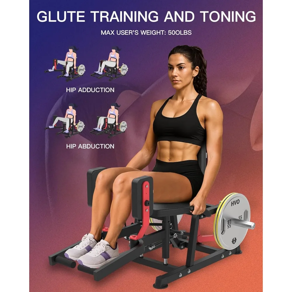 Hip Adduction Abduction Machine: Abductor Adductor Machine-Inner and Outer Thigh Machine Glute Machines Thigh Master for Hip