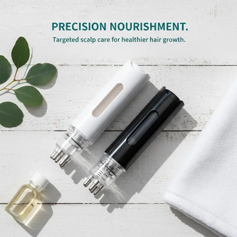 

Набор: портативный массажер-аппликатор для кожи головы с расческой для нанесения жидкости, мини-массажер против выпадения волос, инструмент для ухода за кожей головы