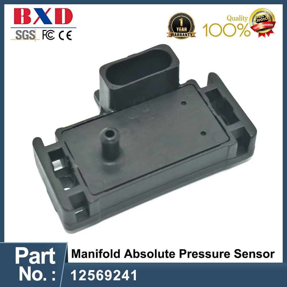 12569241 Manifold Absolute Pressure Sensor For OPEL MONTEREY RENAULT SALOON TURBO Auto AccessoriesSAFRANEI VOLVO KOMBI