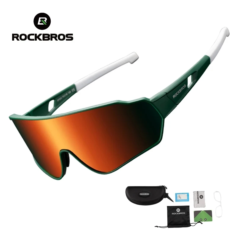 

ROCKBROS Cycling Glasses Men Women Sunglasses Photochromic/Polarized Bike Glasses Outdoor Sport Road Mtb Bicycle Eyewear Goggle