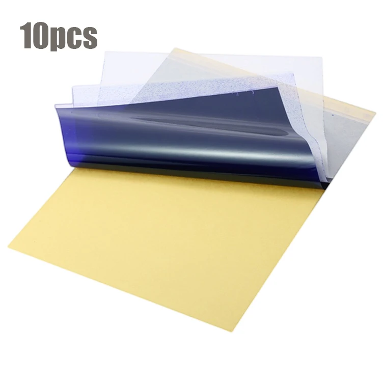 5/10pcs Tattoo Transfer Paper Spirit Master Classic 4 Layers Freehand Machine Thermal Copier High Quality Stencil Copier Sheets