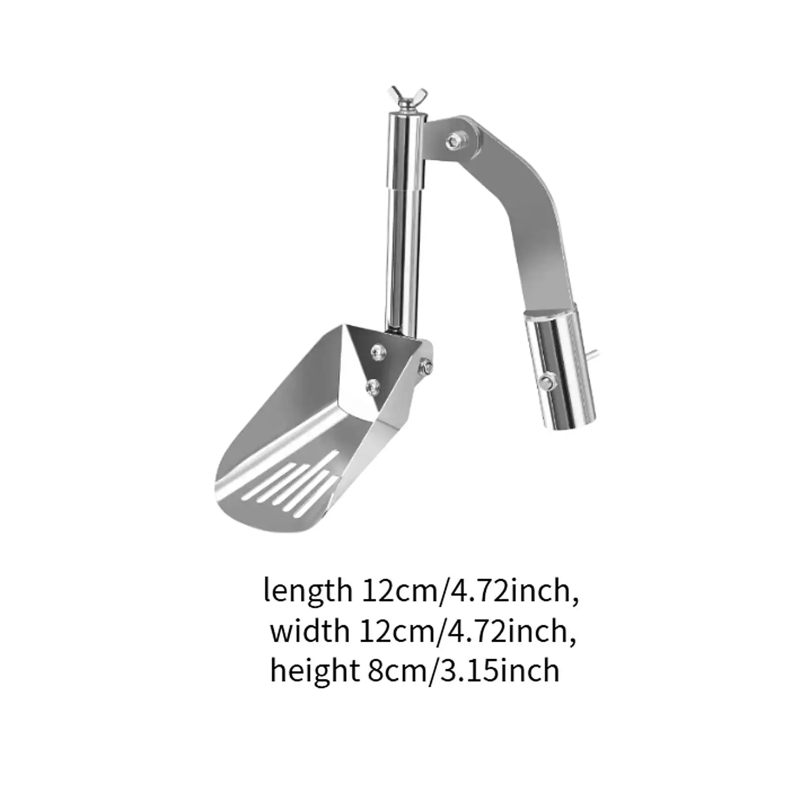 Pelle à gouttière en alliage d'aluminium, outil de nettoyage efficace pour toit, jardin, fosses et gouttières domestiques