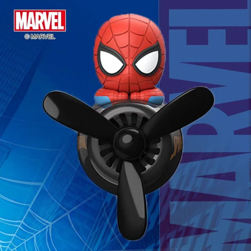 Disney Spiderman Batman Car Mounted Aromatherapy Air Outlet Decoration Interior Decoration Cartoon Decor Auto Accessorie Gifts