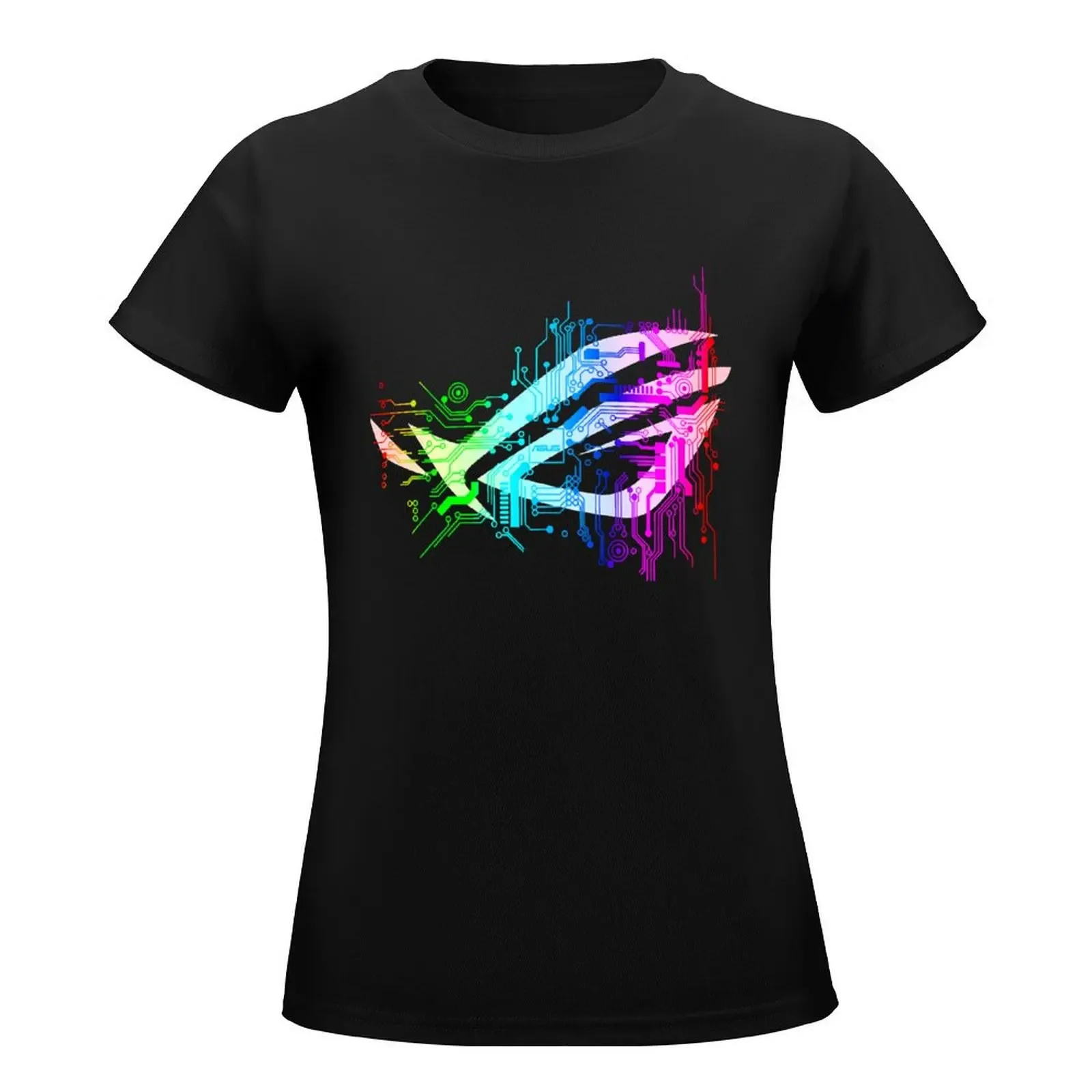 Asus Rog Premium T-Shirt lady clothes anime clothes cute tops summer clothes new edition t shirts for Women