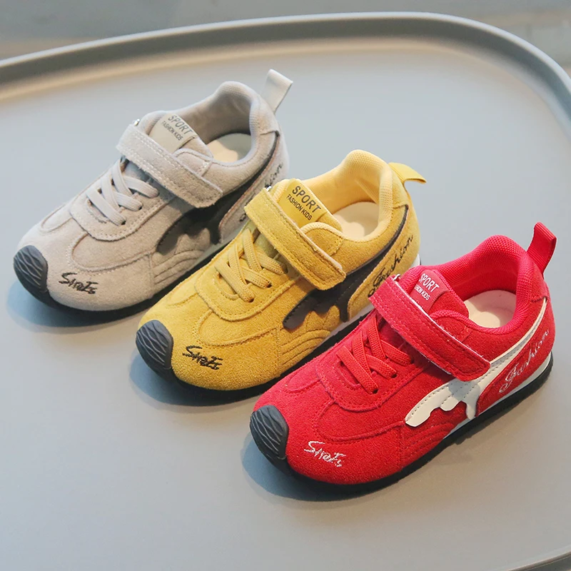 

Children's Sneakers Boys Trend Lightweight Non-slip Baby Kids Student Sports Running Shoes Girls Soft Bottom Casual Tennis Shoes