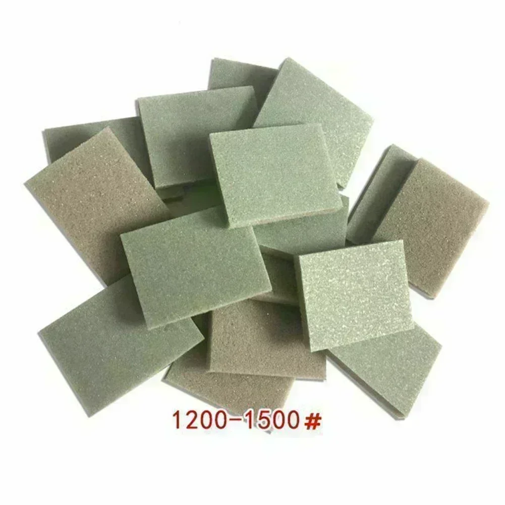 Grit 300 400 800 Sandpaper Set Wall Grinding Sponge Sand Block Sandpaper Craft Model Paint Polished Sand Brick Kitchen Cleaner