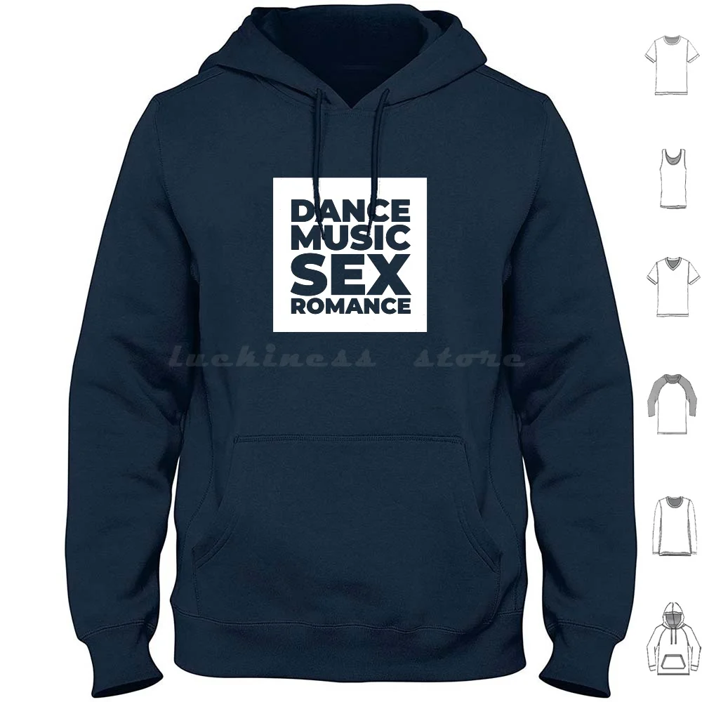 Dance , Music , Sex , Romance Hoodie Cotton Long Sleeve Prince Lyrics Dance Music Sex Romance The Artist Formerly Known As