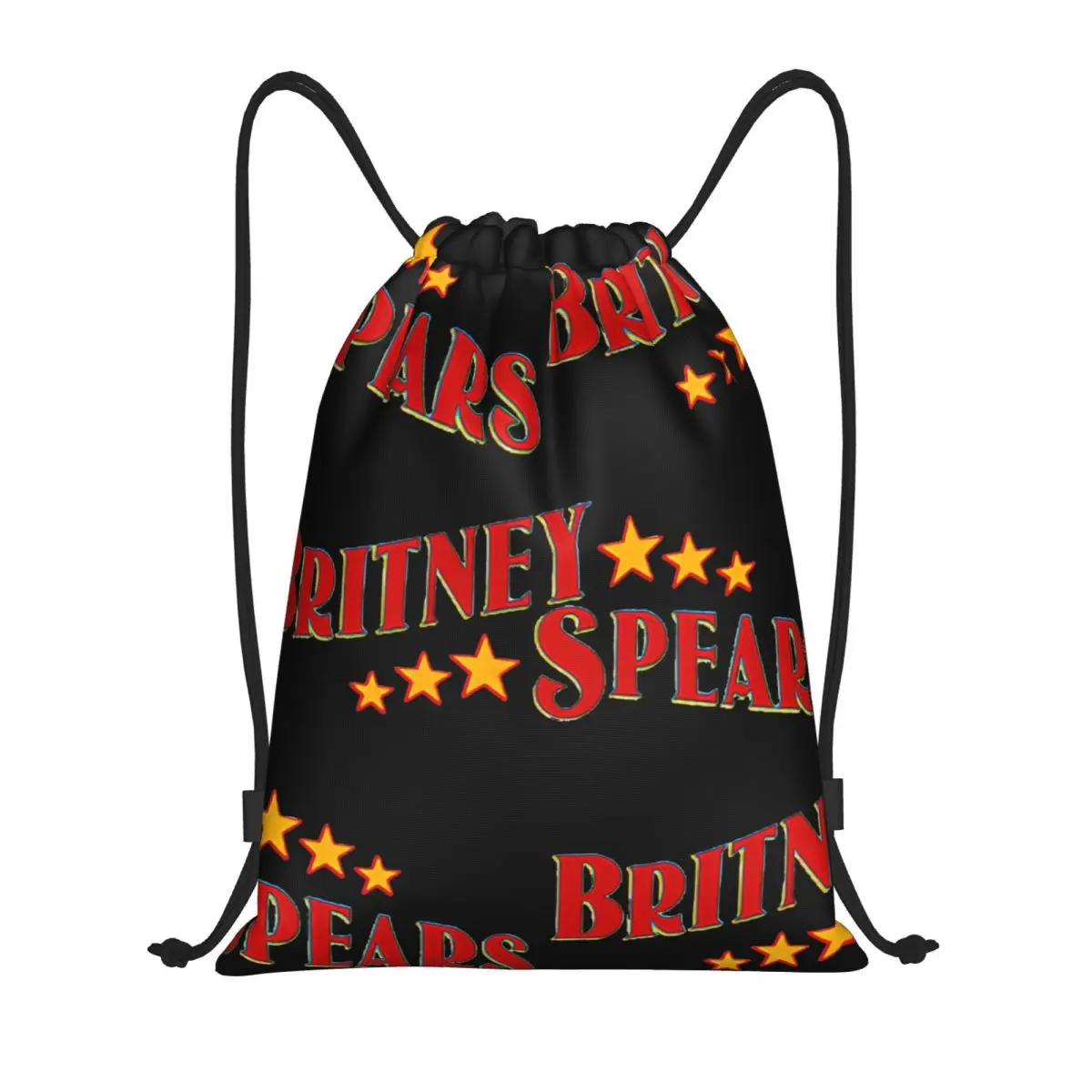 

Britney Spears Multi-function Portable Drawstring Bags Sports Bag Book Bag For Travelling