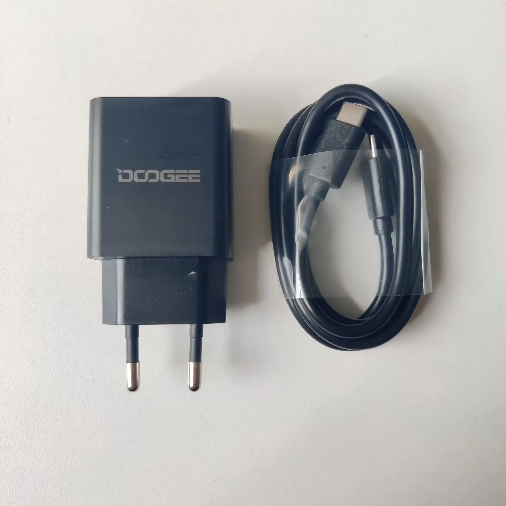 New Original For Doogee V40 PRO Cell Phone Adapter Charger EU Plug Travel Switching Power Supply+Type C USB Data line Cable