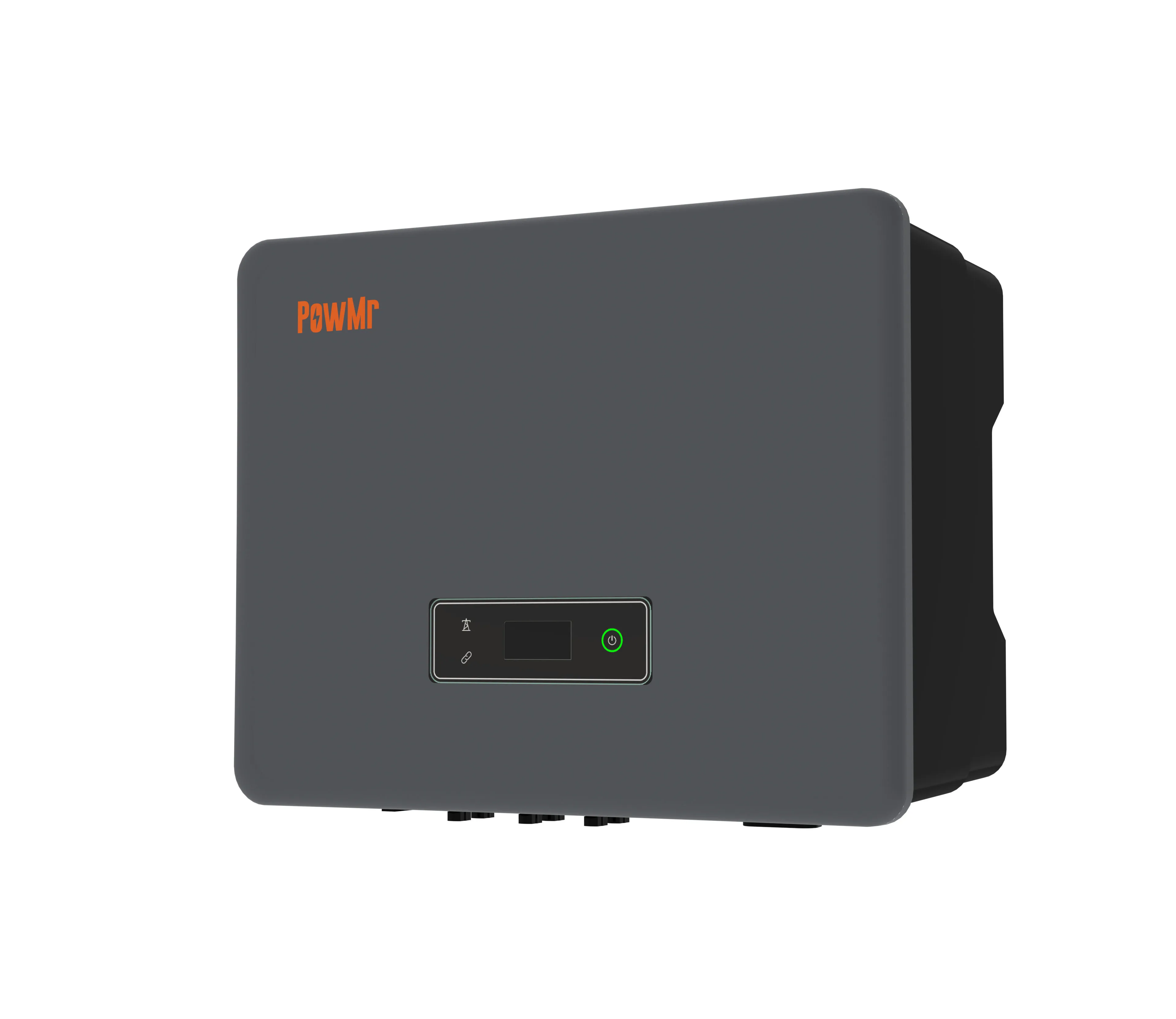 PowMr Three-Phase Solar Inverter 10kW 12kW 15kW 20kW Pure Sive Wave Hybrid Energy Storage Machine 135-750V Battery Voltage Range