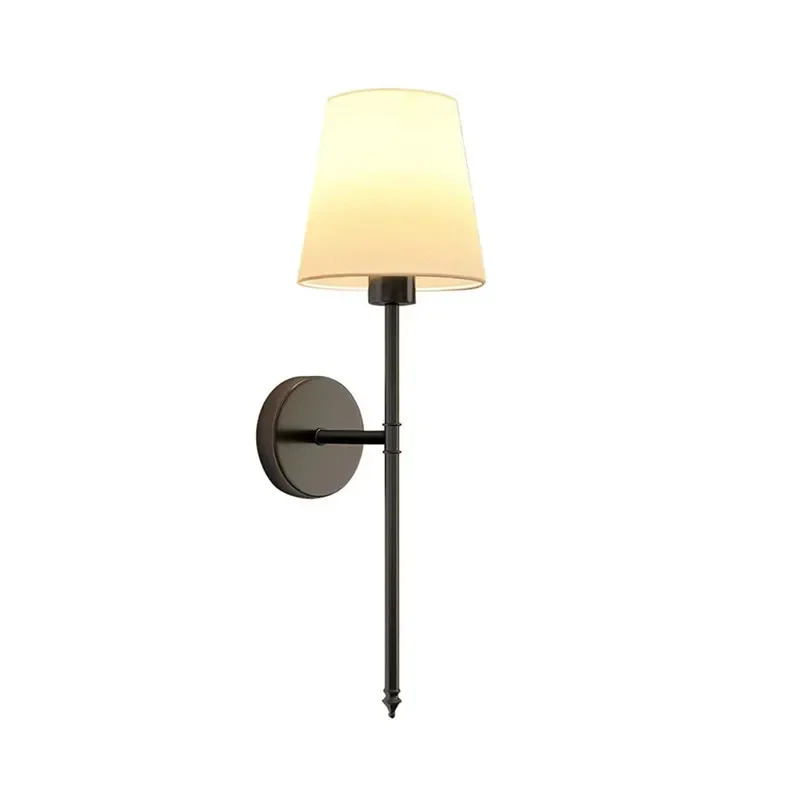 Black vintage wall lamp