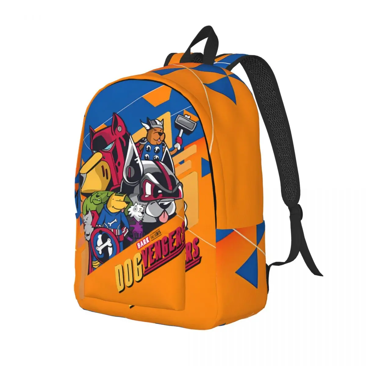 Weekend Picnic Dog Avengers Zipper Closure Fashionable Iron Man Bookbag Students Handbag Back To School Gift