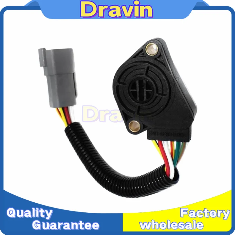 High Quality Accelerator Speed Pedal Sensor 6 Pin 6 Wire 20715967 3175130 85111239 3958226 for Volvo Truck