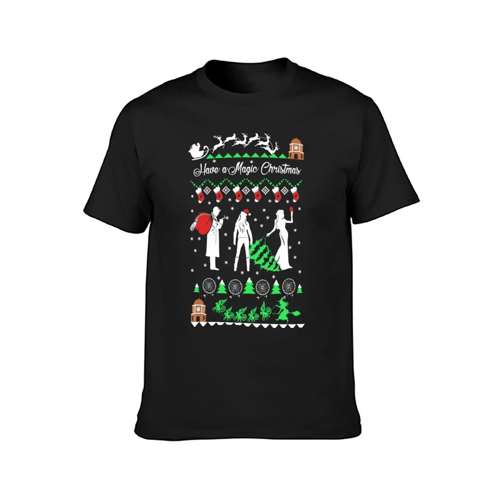 Oncer Ugly Christmas Sweatshirt T-Shirt new edition quick-drying mens graphic t-shirts pack