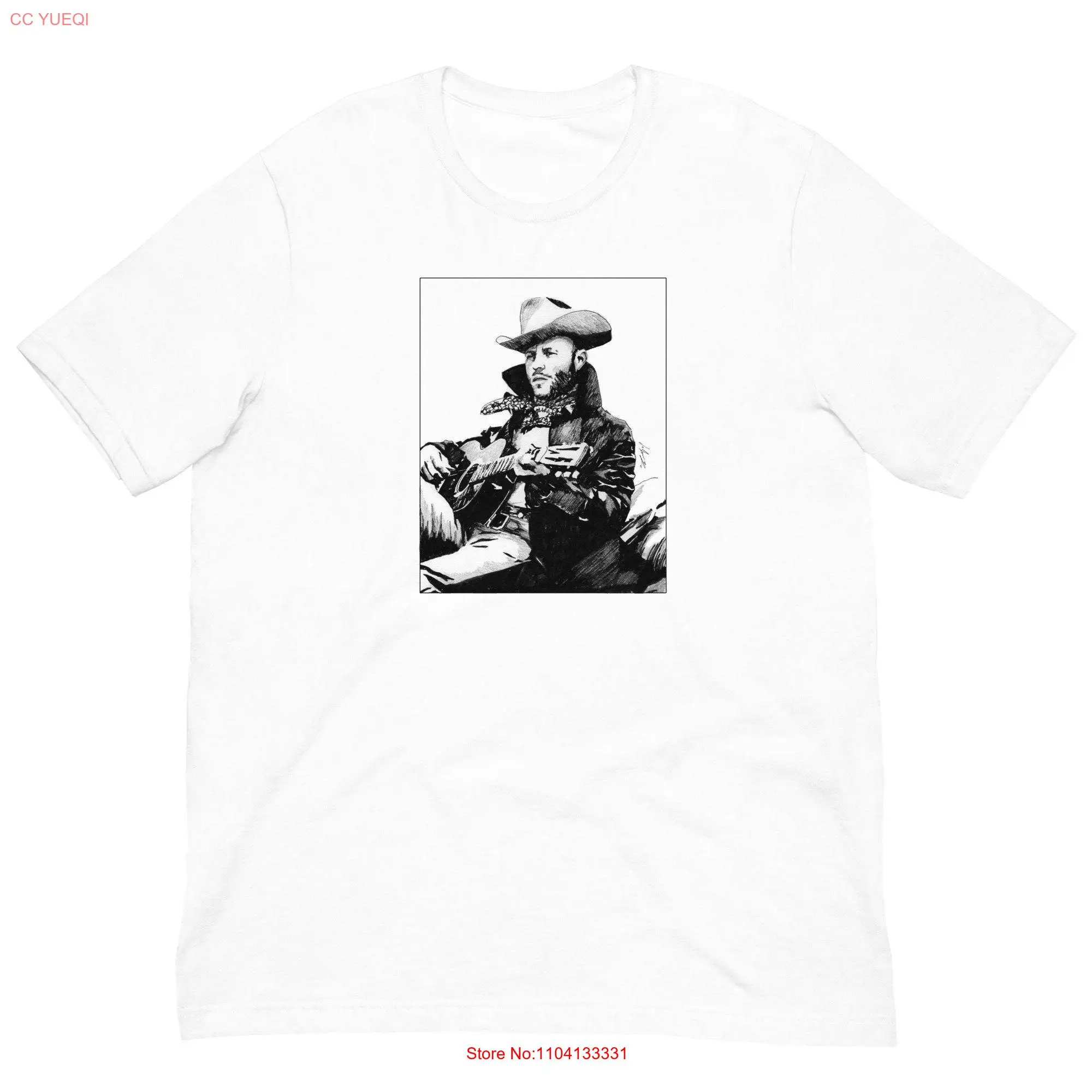 Charley Crockett T Shirt long or short sleeves