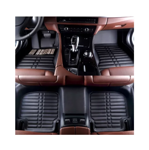 

Factory Direct 5D PVC EVA Leather Custom Luxury Universal Anti Slip Car Mats 4 Pieces Car Floor Mat