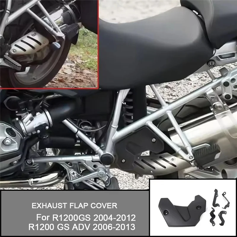 

Motorcycle Exhaust Flap Cover Side Middle Upper Frame Panel For BMW R1200GS 2004-2012 R1200 GS ADV 2006-2013 Accessories