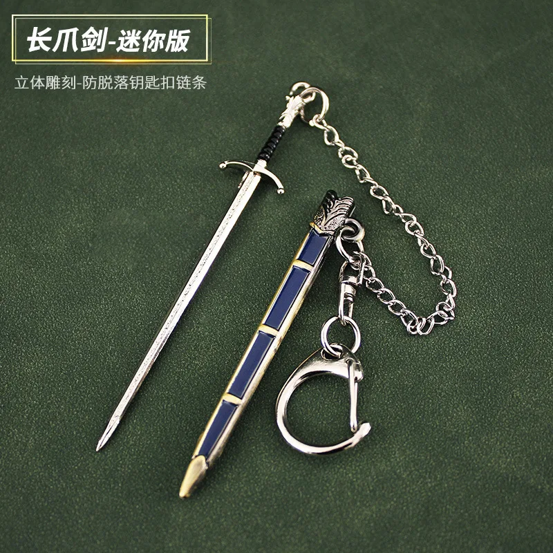 9cm Longclaw Sword GOT Jon Snow Game TV Series Peripherals of Thrones 1/12 Medieval Metal Weapon Model Equipment Accessories Toy