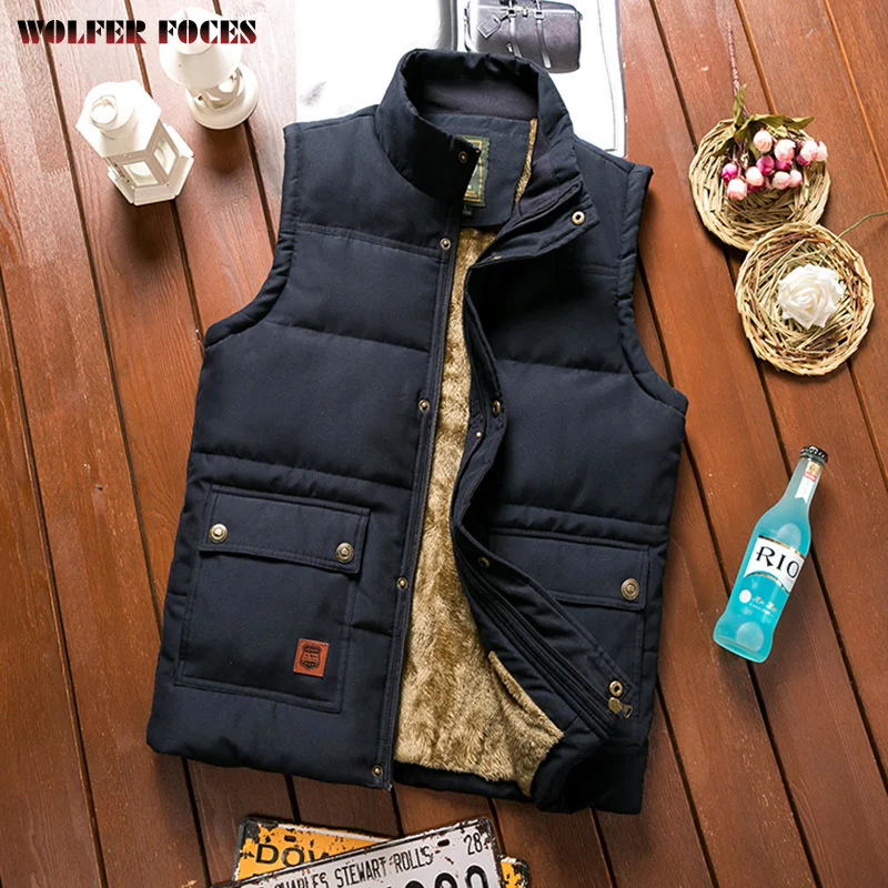 Winter Vest Man Jackets Tactical Jackets Multi-pocket Men's Kapital Hunting Fishing Clothing Mesh Male Coat Embroidered Work