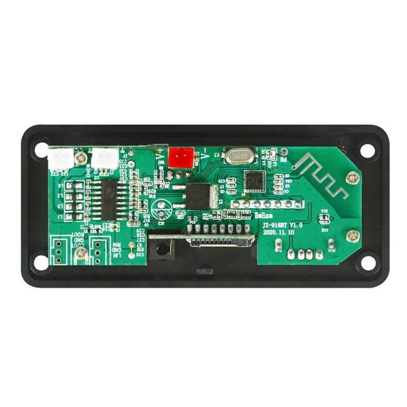 2*25W 50W Amplifier MP3 Player Decoder Board 5V-18V Bluetooth 5.0 Car FM Radio Module Support TF USB AUX 3.5 WMA Player Decoder