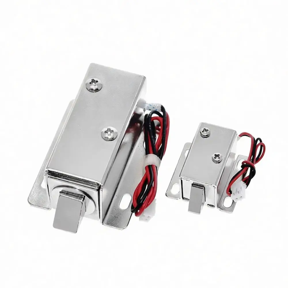 Electronic Cabinet Lock DC 12V Mini Solenoid Bolt For Wankesheng Electromagnetic Latch Door Access Control System Unit