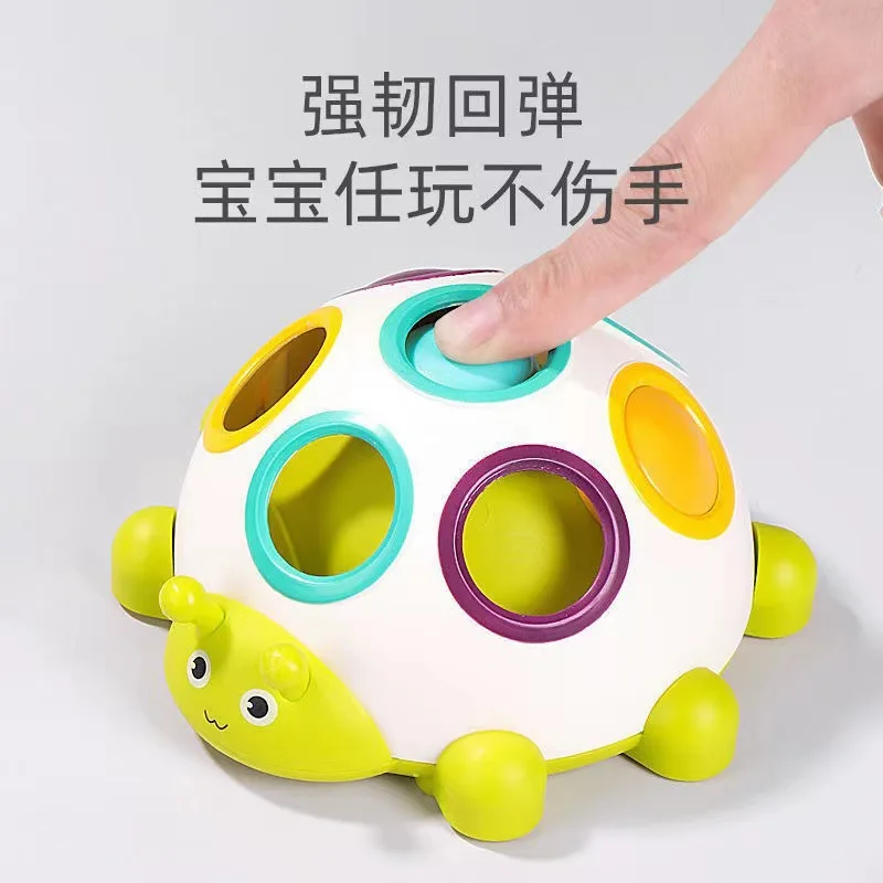 Baby Finger Turtle Digging Baby Button Hole Training Finger Fine Early Education Educational Toys Creative Educational Toys