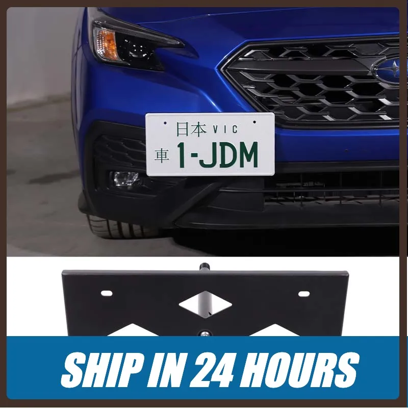 For Subaru WRX 2022-2025 Levorg -2032 9cm X16 5cm License Plate Bracket Front Side Mount Frame
