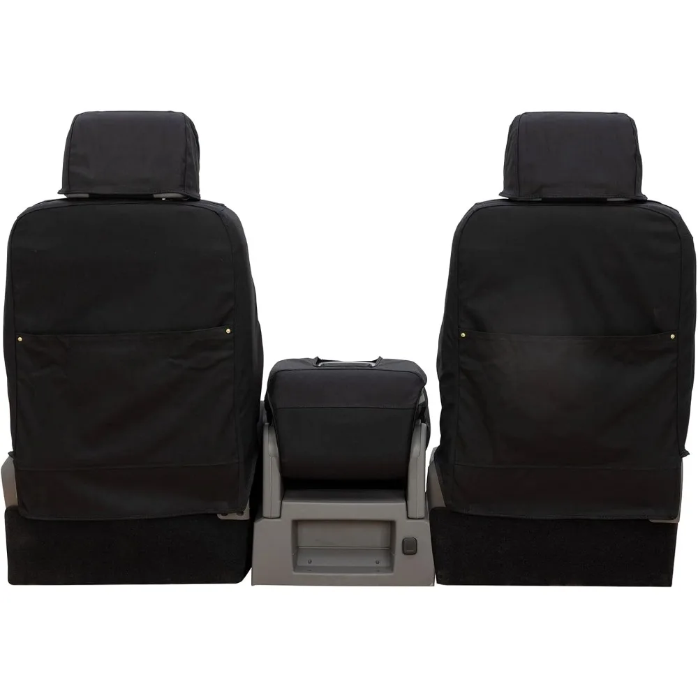 Niestandardowe pokrowce na siedzenia Carhartt Super Dux do modeli Chevrolet Silverado i GMC Sierra 1500 z lat 2019-2025